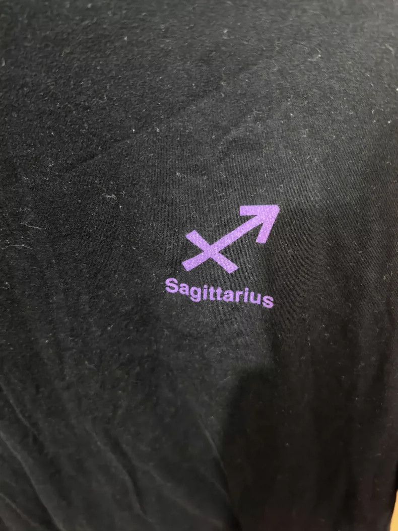 Vetements Vetements Sagittarius Black Cotton T-shirt - dmc Size US M / EU 48-50 / 2 - 2 Thumbnail