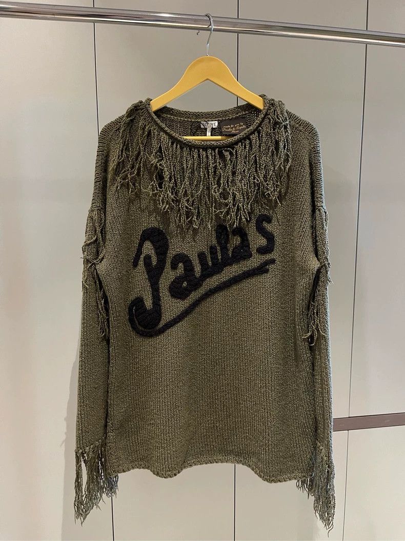 Loewe Loewe Fringe Collaborative Knit Sweater - dmc Size US S / EU 44-46 / 1 - 6 Thumbnail