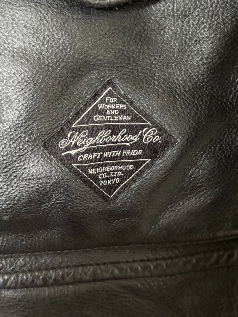 Neighborhood Neighborhood Leather Jacket M Size - dmc Size US M / EU 48-50 / 2 - 3 Thumbnail