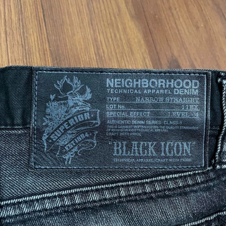 Neighborhood NEIGHBORHOOD 11AW Checkerboard Denim Jeans - dmc Size US 38 / EU 54 - 9 Thumbnail