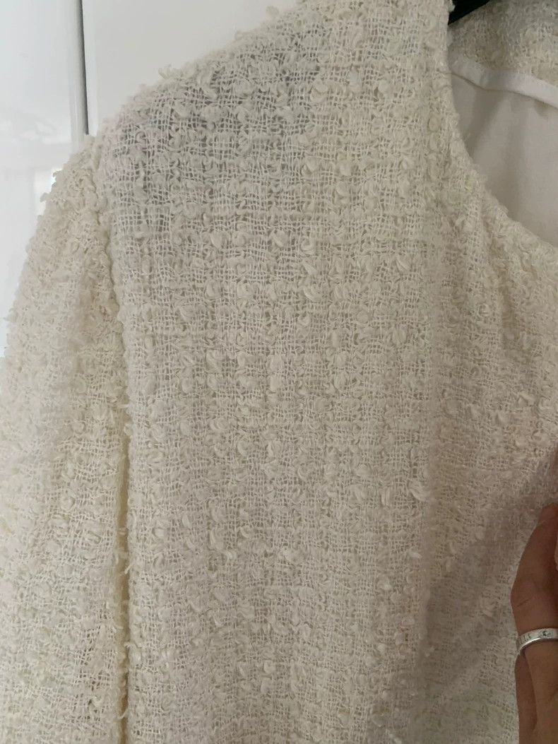 The Row THE ROW L White Long Coat - dmc Size US L / EU 52-54 / 3 - 3 Thumbnail