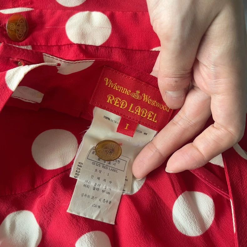 Vivienne Westwood Vivienne Westwood Polka Dot Halter Top - dmc Size US S / EU 44-46 / 1 - 3 Thumbnail