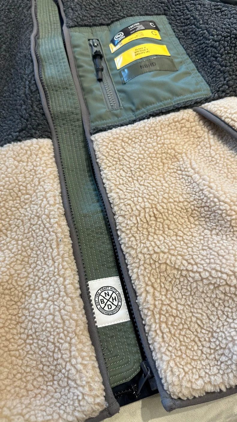 Neighborhood NEIGHBORHOOD MA1 Fleece Flight Jacket - dmc Size US M / EU 48-50 / 2 - 3 Thumbnail
