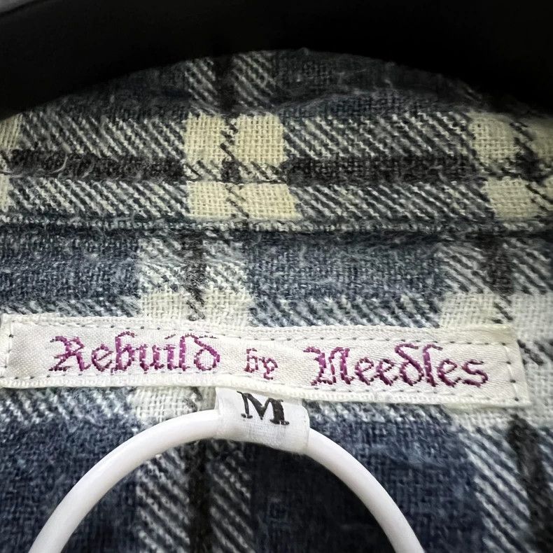 Needles Needles Plaid Patchwork Long Sleeve Shirt - dmc Size US M / EU 48-50 / 2 - 3 Thumbnail