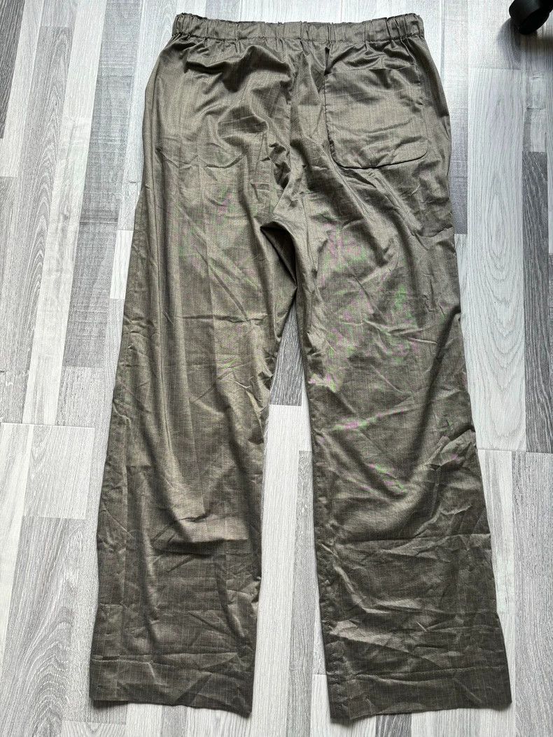 Needles Needles Gray Striped Reflective Casual Pants - dmc Size US 27 - 2 Thumbnail