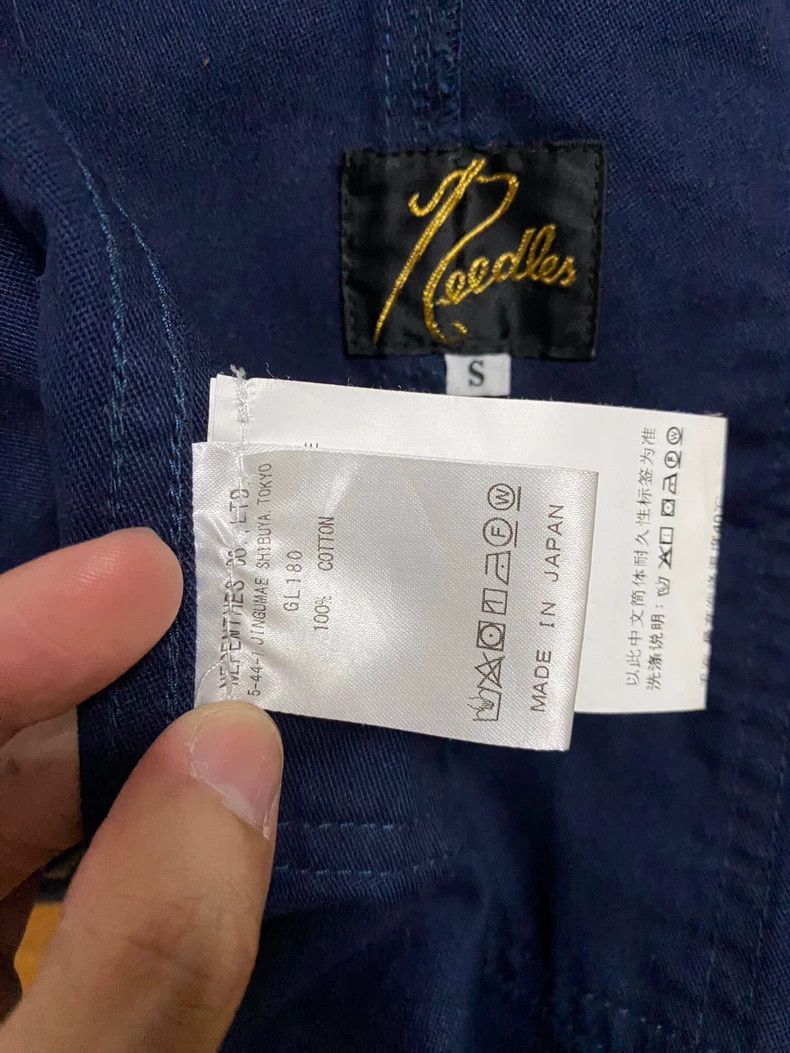 Needles Needles HD Indigo Dyed Cargo Pants - dmc Size US 29 - 3 Thumbnail