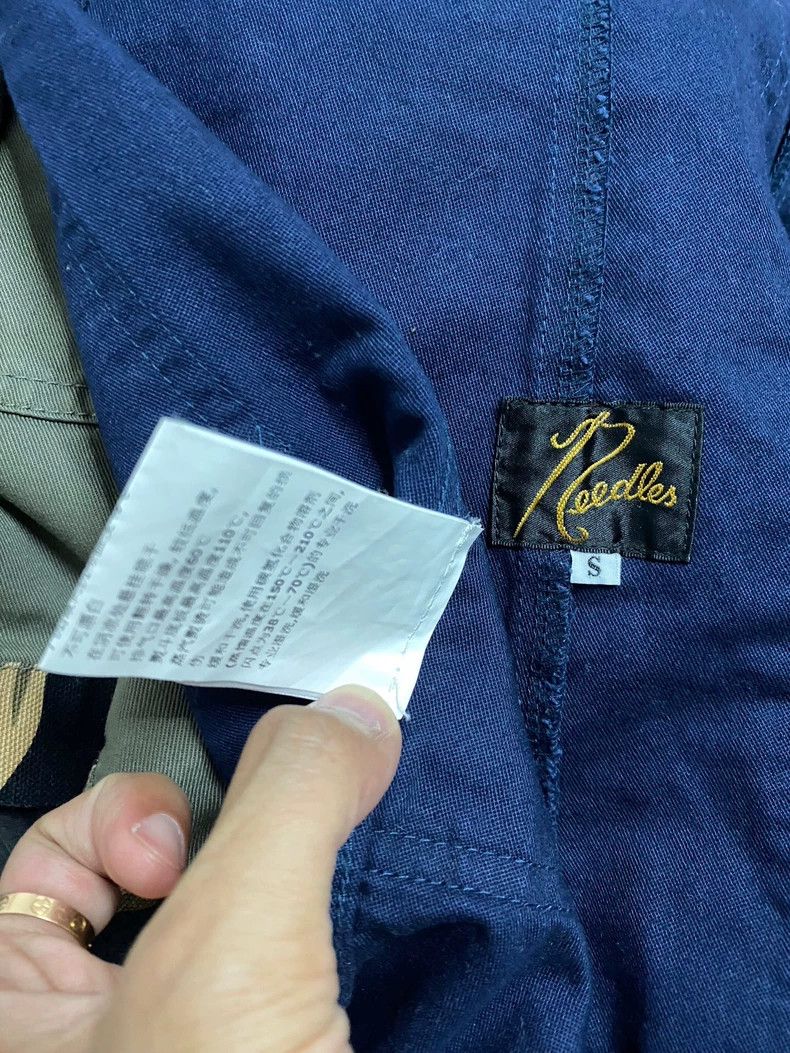 Needles Needles HD Indigo Dyed Cargo Pants - dmc Size US 29 - 2 Thumbnail
