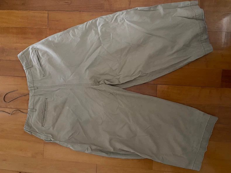 Needles NEEDLES Wide Leg Cargo Pants Beige - dmc Size US 38 / EU 54 - 5 Thumbnail