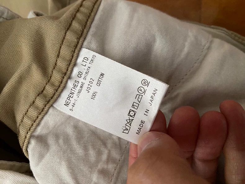 Needles NEEDLES Wide Leg Cargo Pants Beige - dmc Size US 38 / EU 54 - 8 Thumbnail