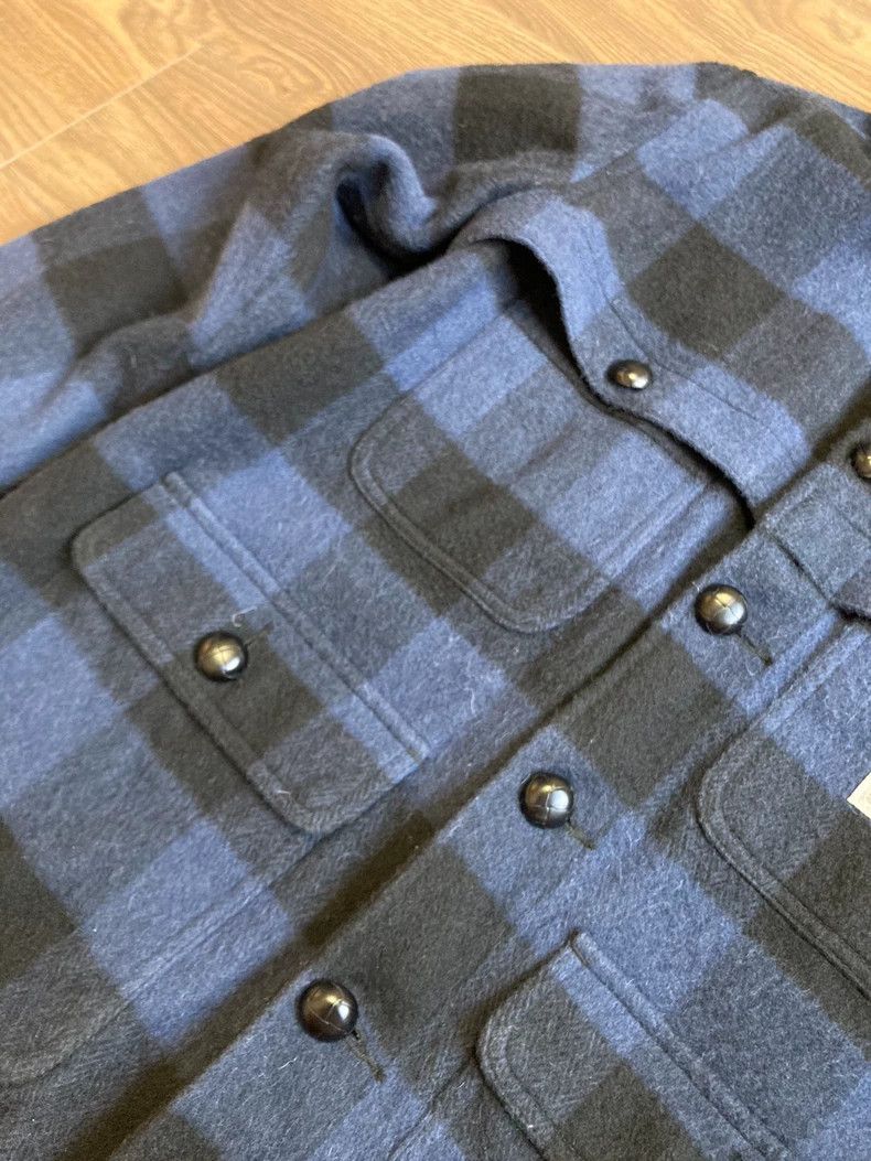 Neighborhood NBHD Blue Plaid Wool Jacket - dmc Size US M / EU 48-50 / 2 - 5 Thumbnail