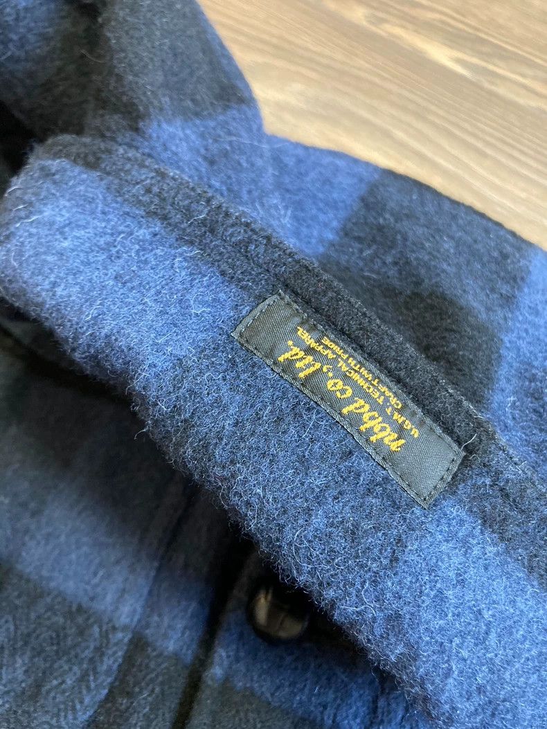 Neighborhood NBHD Blue Plaid Wool Jacket - dmc Size US M / EU 48-50 / 2 - 6 Thumbnail