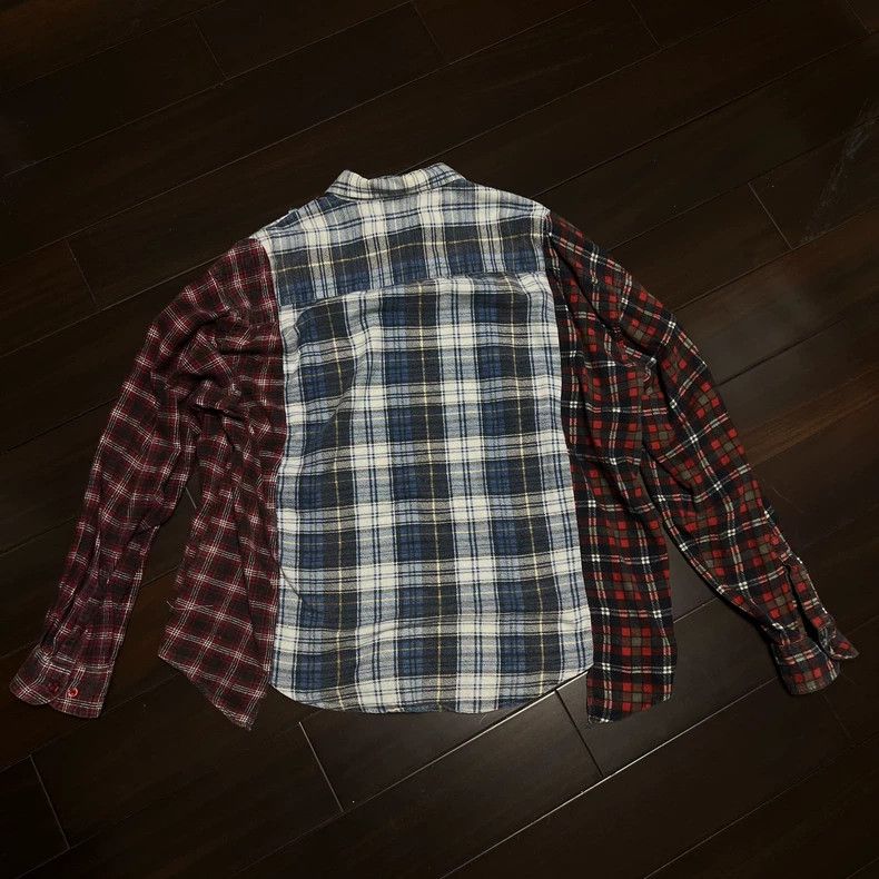 Needles NEEDLES Patchwork Plaid Shirt - dmc Size US M / EU 48-50 / 2 - 2 Thumbnail