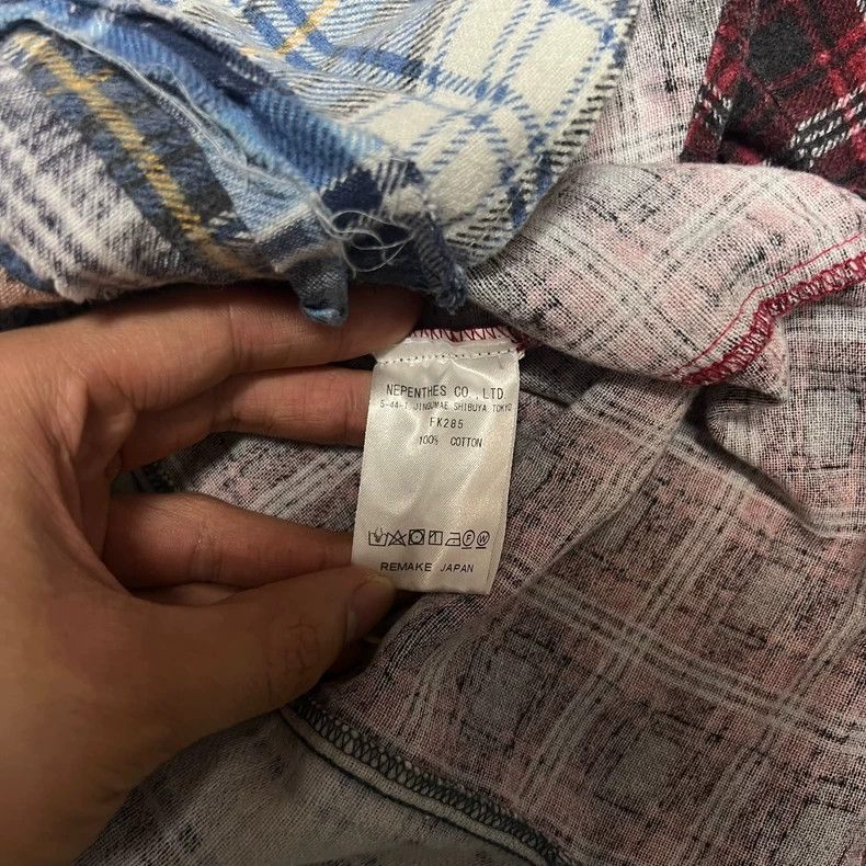 Needles NEEDLES Patchwork Plaid Shirt - dmc Size US M / EU 48-50 / 2 - 4 Thumbnail