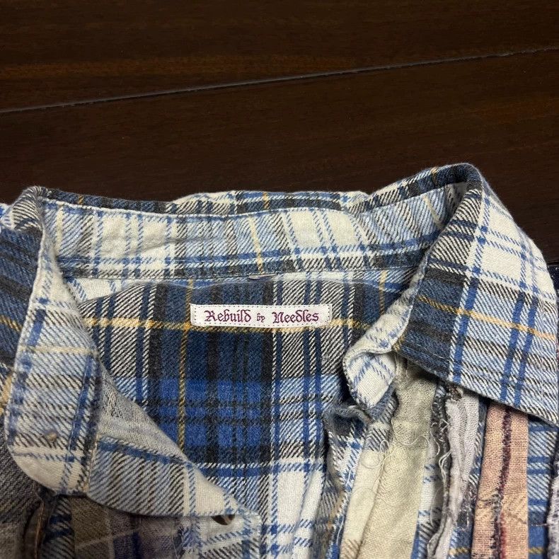 Needles NEEDLES Patchwork Plaid Shirt - dmc Size US M / EU 48-50 / 2 - 3 Thumbnail