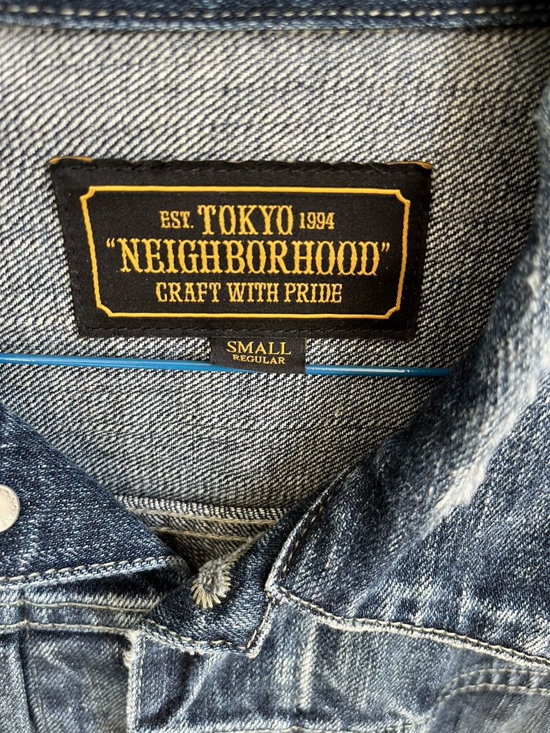 Neighborhood NBHD Washed Denim Jacket S - dmc Size US S / EU 44-46 / 1 - 2 Thumbnail