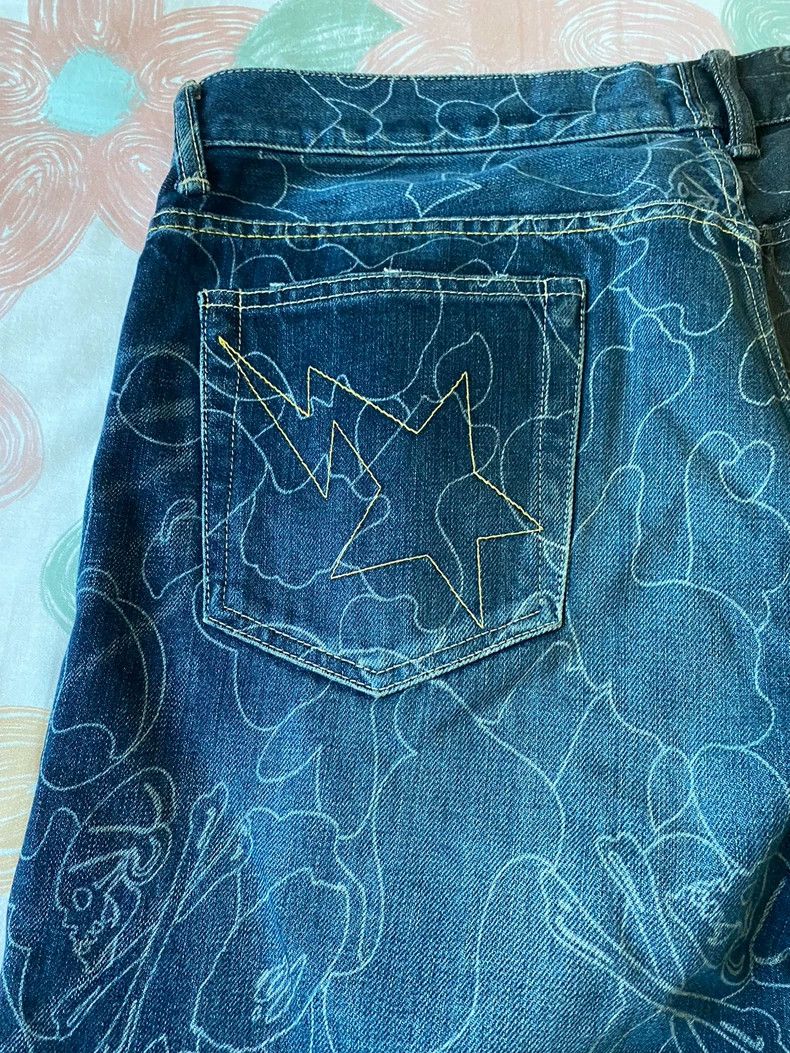 Neighborhood Neighborhood Bape Collaboration Denim Pants - dmc Size US 34 / EU 50 - 6 Thumbnail