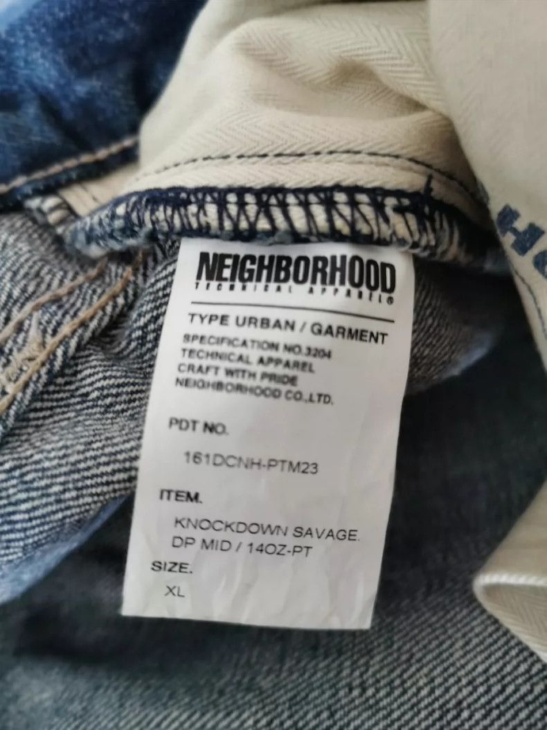 Neighborhood Neighborhood NB HD 16as Denim Jeans - dmc Size US 34 / EU 50 - 5 Thumbnail