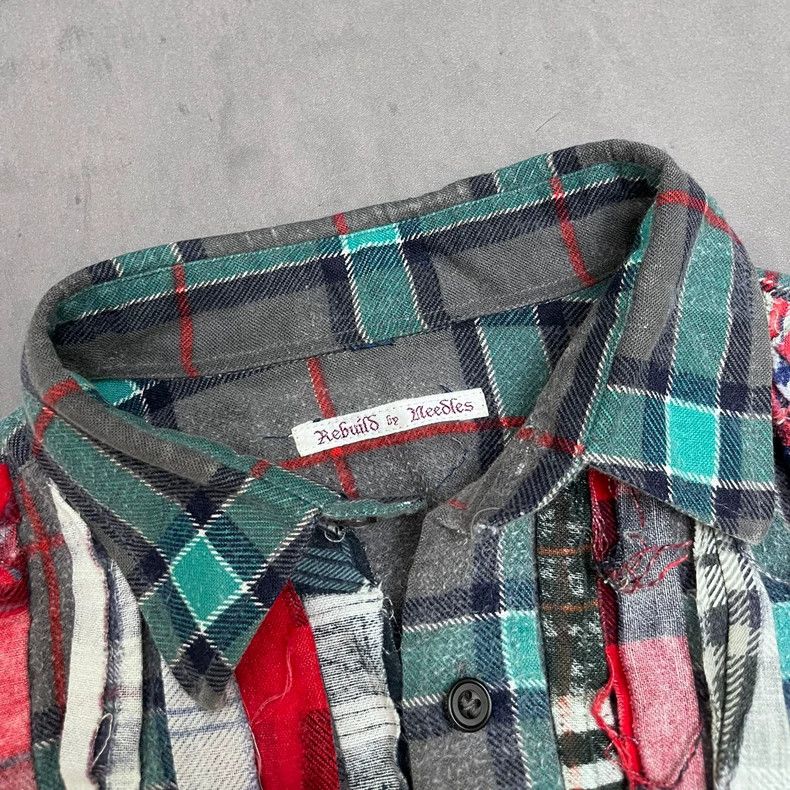 Needles Needles Rebuild Patchwork Shirt Japan Limited - dmc Size US M / EU 48-50 / 2 - 4 Thumbnail