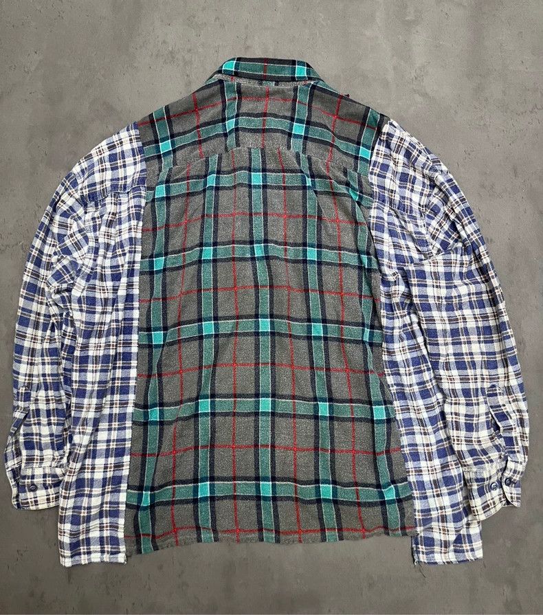 Needles Needles Rebuild Patchwork Shirt Japan Limited - dmc Size US M / EU 48-50 / 2 - 2 Thumbnail
