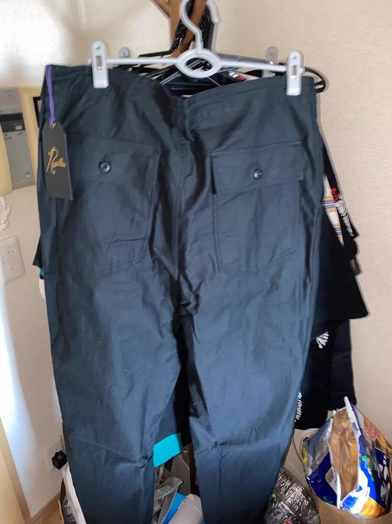 Needles Needles Black Drawstring Long Pants XL - dmc Size US 36 / EU 52 - 2 Thumbnail