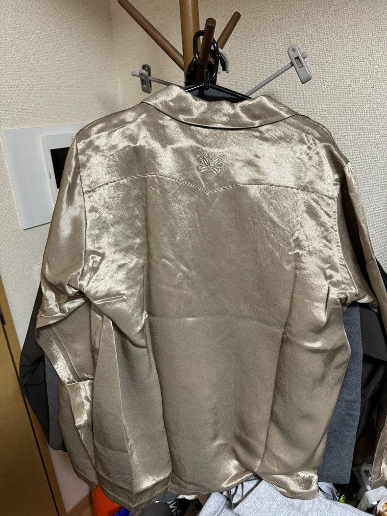 Needles Needles Satin Collar Long Sleeve Shirt - dmc Size US L / EU 52-54 / 3 - 2 Thumbnail
