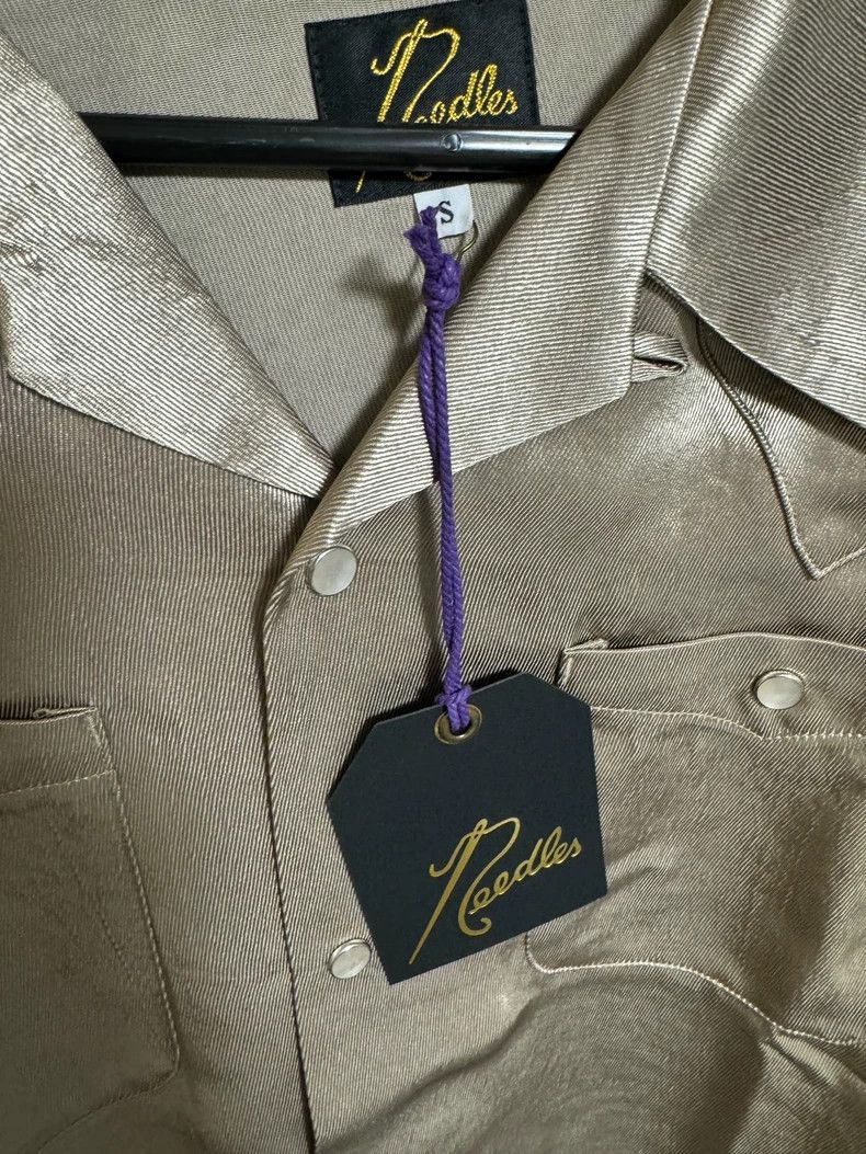 Needles Needles Satin Collar Long Sleeve Shirt - dmc Size US L / EU 52-54 / 3 - 3 Thumbnail