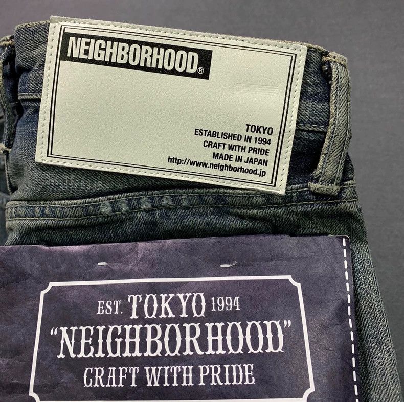 Neighborhood NEIGHBORHOOD SAVAGE.DP NARROW 14OZ-PT - dmc Size US 26 / EU 42 - 8 Thumbnail