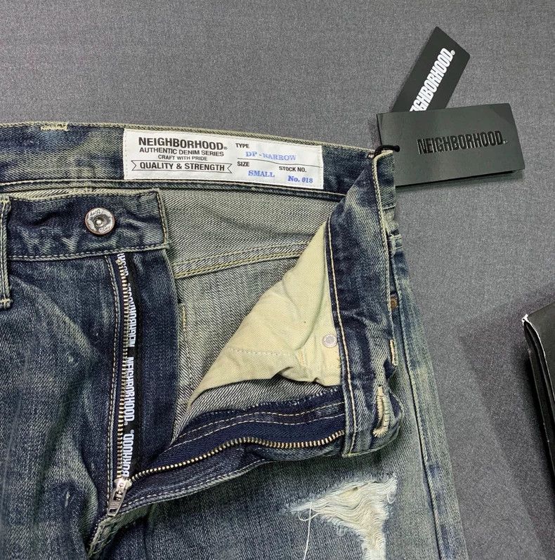 Neighborhood NEIGHBORHOOD SAVAGE.DP NARROW 14OZ-PT - dmc Size US 26 / EU 42 - 7 Thumbnail