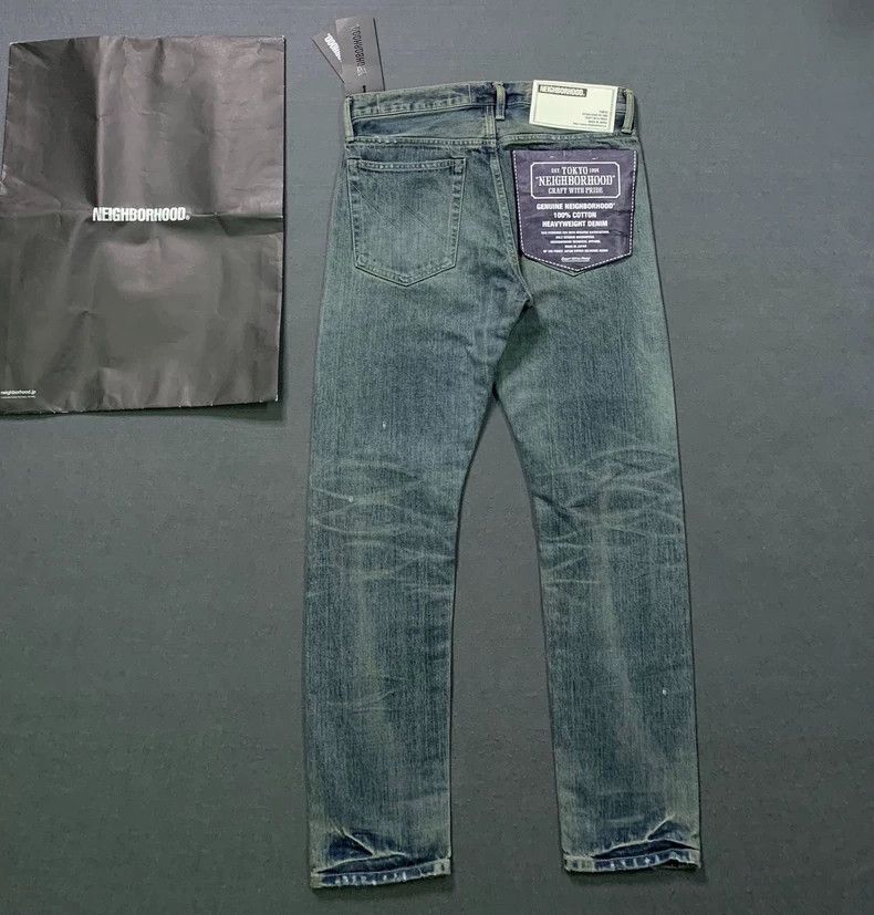 Neighborhood NEIGHBORHOOD SAVAGE.DP NARROW 14OZ-PT - dmc Size US 26 / EU 42 - 2 Thumbnail