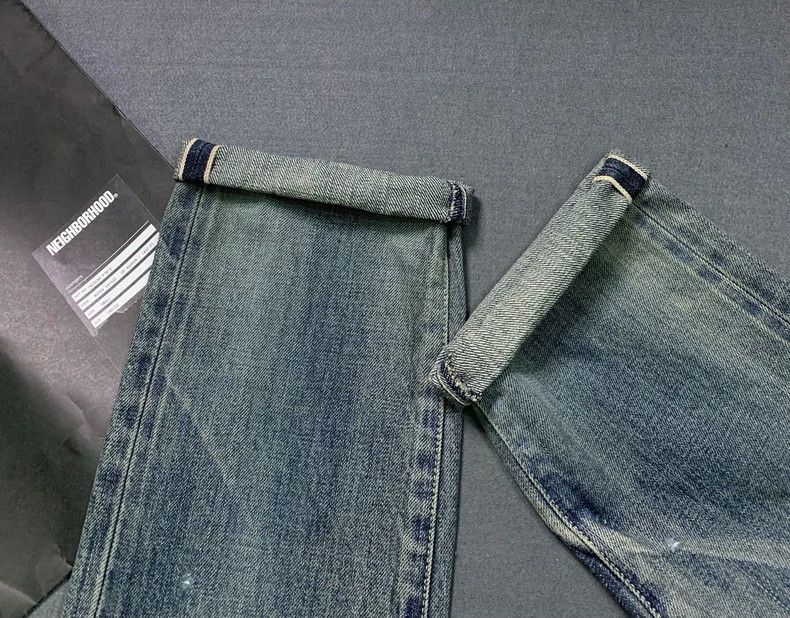 Neighborhood NEIGHBORHOOD SAVAGE.DP NARROW 14OZ-PT - dmc Size US 26 / EU 42 - 6 Thumbnail
