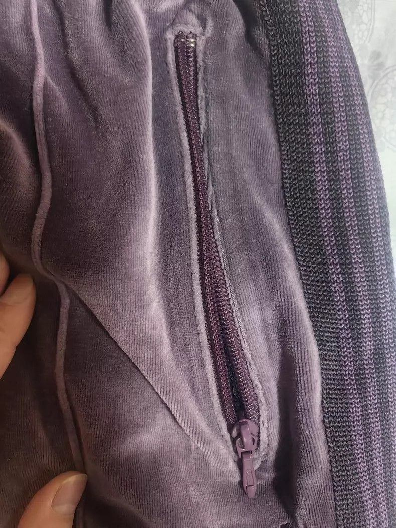 Needles Needles Purple Velvet Jacket & Pants Set - dmc Size US XL / EU 56 / 4 - 7 Thumbnail