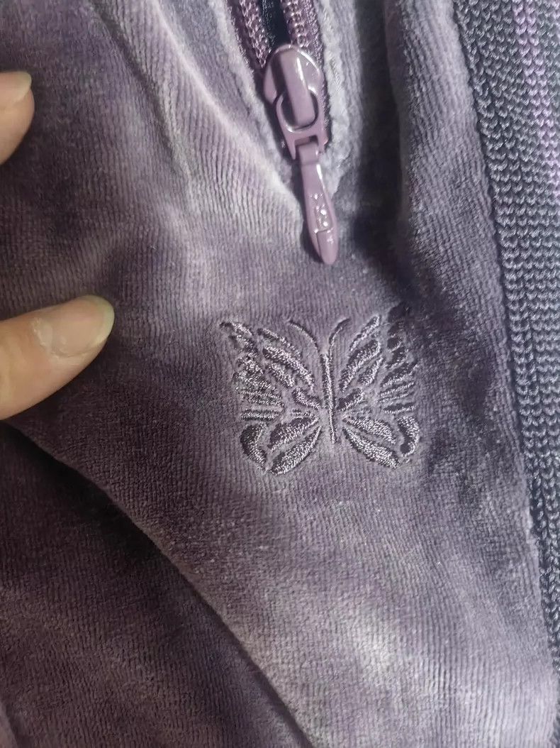 Needles Needles Purple Velvet Jacket & Pants Set - dmc Size US XL / EU 56 / 4 - 8 Thumbnail