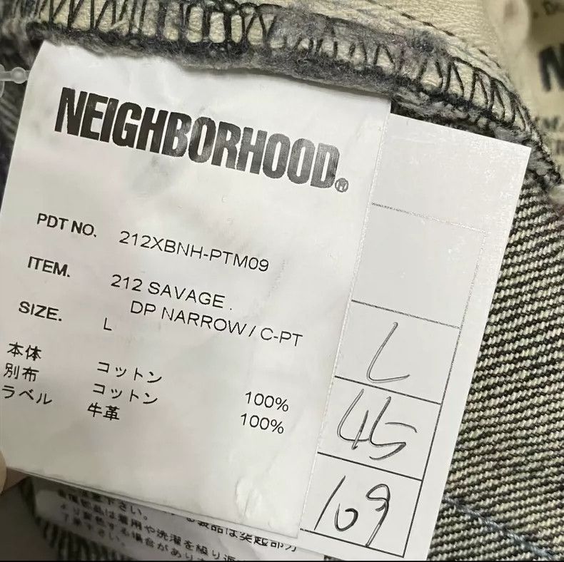Neighborhood NEIGHBORHOOD 21AW Distressed Jeans - dmc Size US 36 / EU 52 - 5 Thumbnail