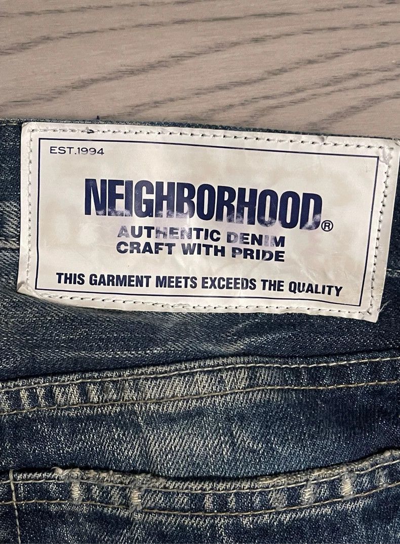 NEIGHBORHOOD Distressed Denim Jeans - dmc
