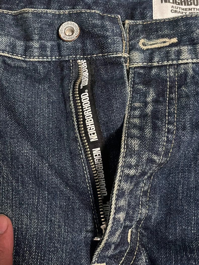 NEIGHBORHOOD Distressed Denim Jeans - dmc