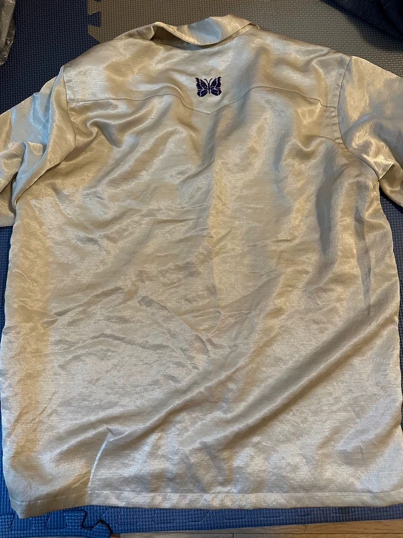 Needles NEEDLES Beige Short Sleeve Shirt S - dmc Size US S / EU 44-46 / 1 - 8 Thumbnail
