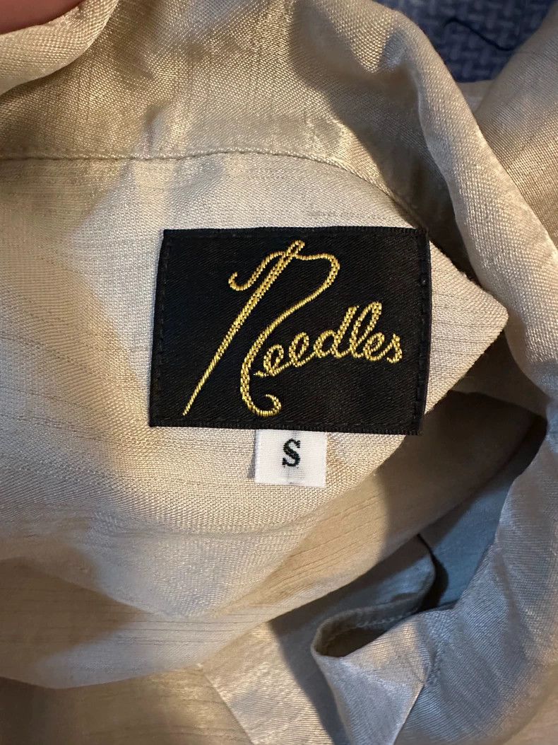 Needles NEEDLES Beige Short Sleeve Shirt S - dmc Size US S / EU 44-46 / 1 - 5 Thumbnail