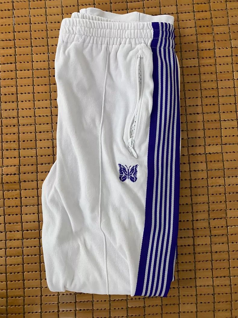 Needles Needles 21ss White Velvet Narrow Pants - dmc Size US 29 - 3 Thumbnail