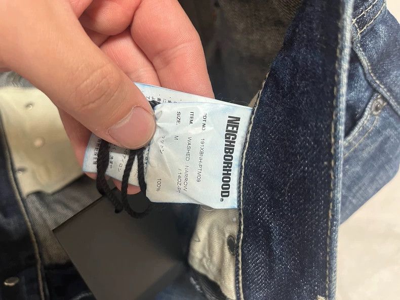 Neighborhood NEIGHBORHOOD Blue Washed Denim Jeans - dmc Size US 31 - 5 Thumbnail