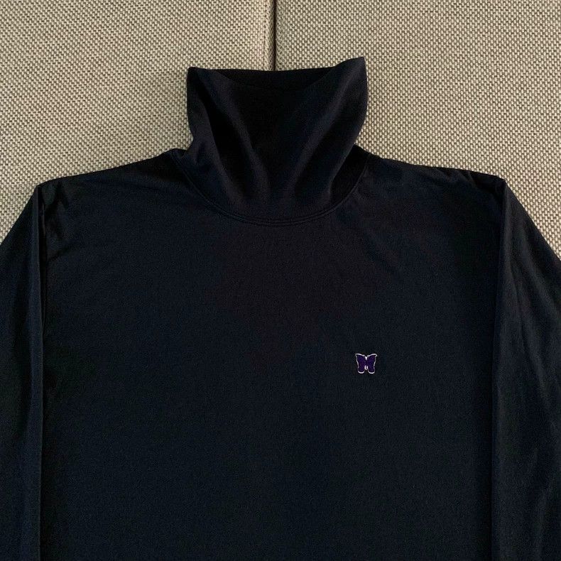 Needles Needles Black Turtleneck Long Sleeve Top - dmc Size US M / EU 48-50 / 2 - 3 Thumbnail