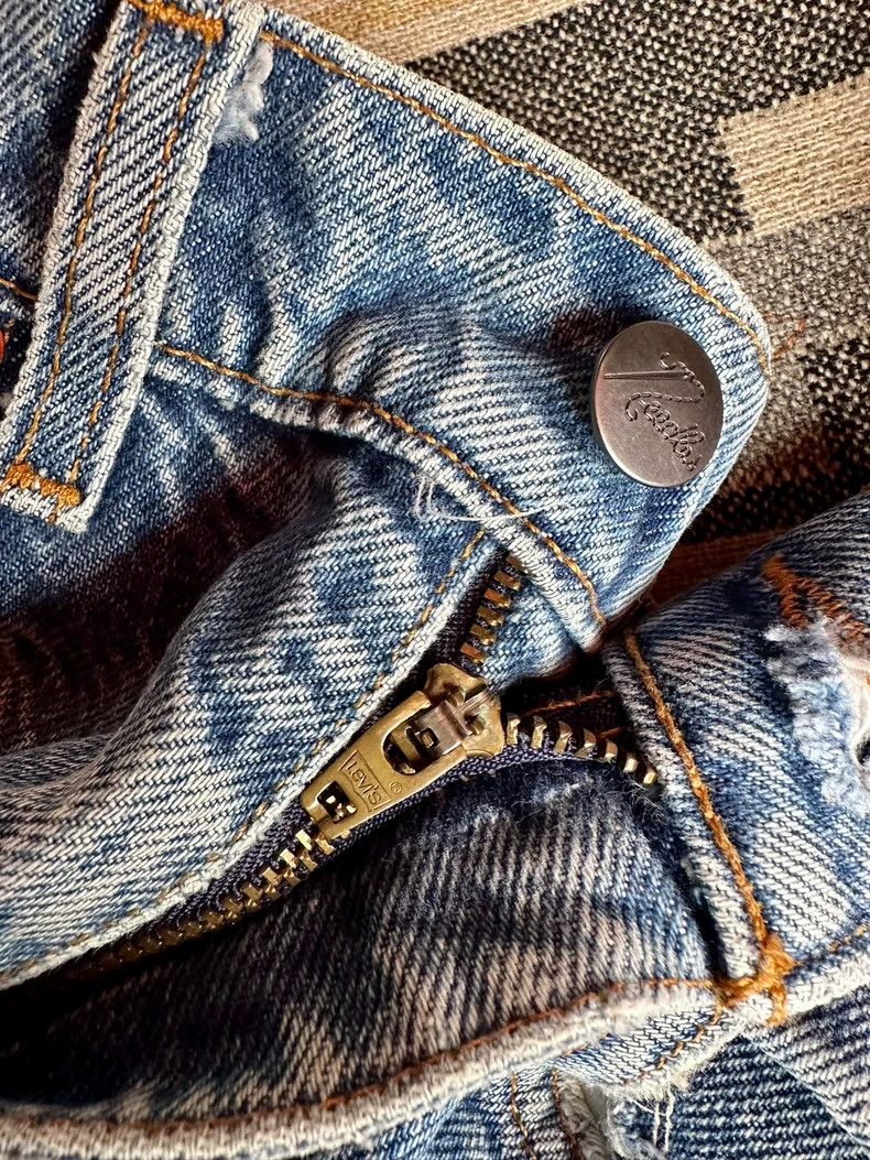 Needles Rebuild by Needles Vintage Levi's Jeans - dmc Size US 32 / EU 48 - 6 Thumbnail