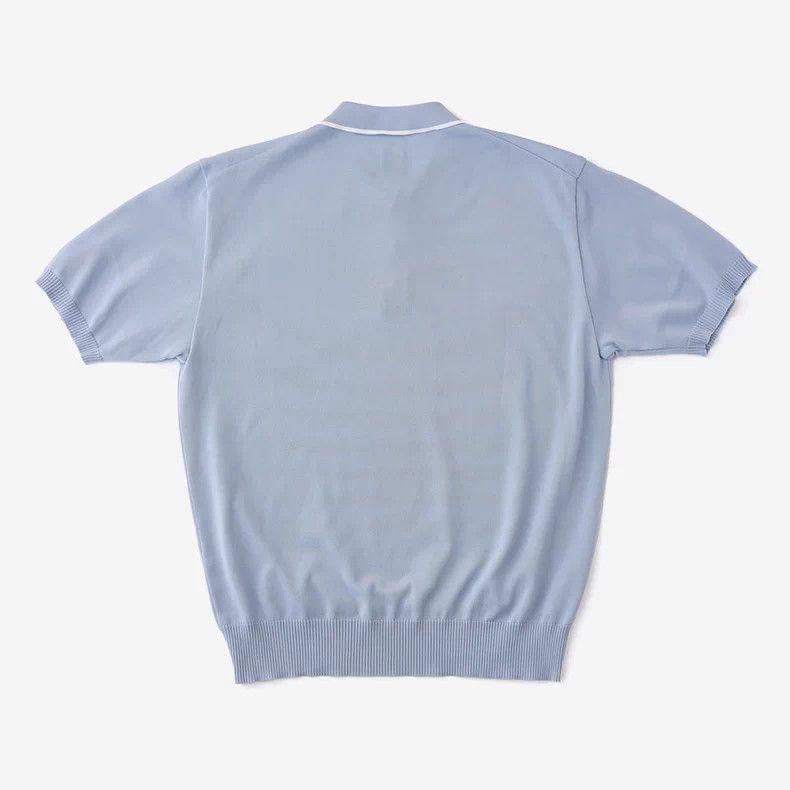 Needles Needles Short-Sleeve Polo Sweater - dmc Size US XL / EU 56 / 4 - 2 Thumbnail