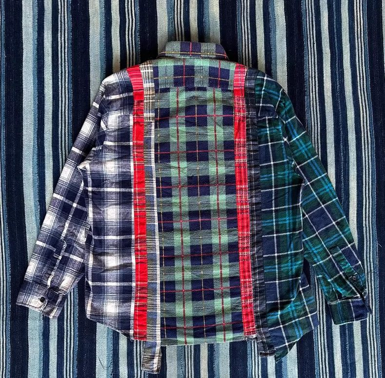 Needles Rebuild By Needles Flannel Patchwork Shirt - dmc Size US M / EU 48-50 / 2 - 3 Thumbnail