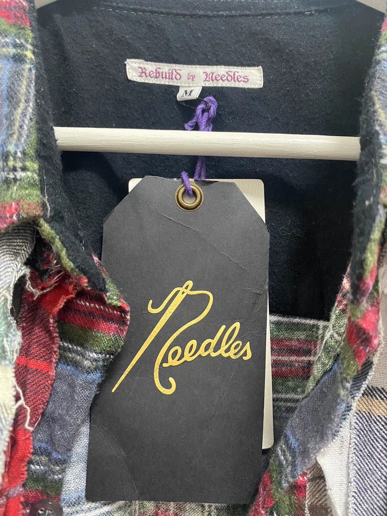 Needles NEEDLES Vintage Patchwork Flannel Shirt - dmc Size US M / EU 48-50 / 2 - 3 Thumbnail