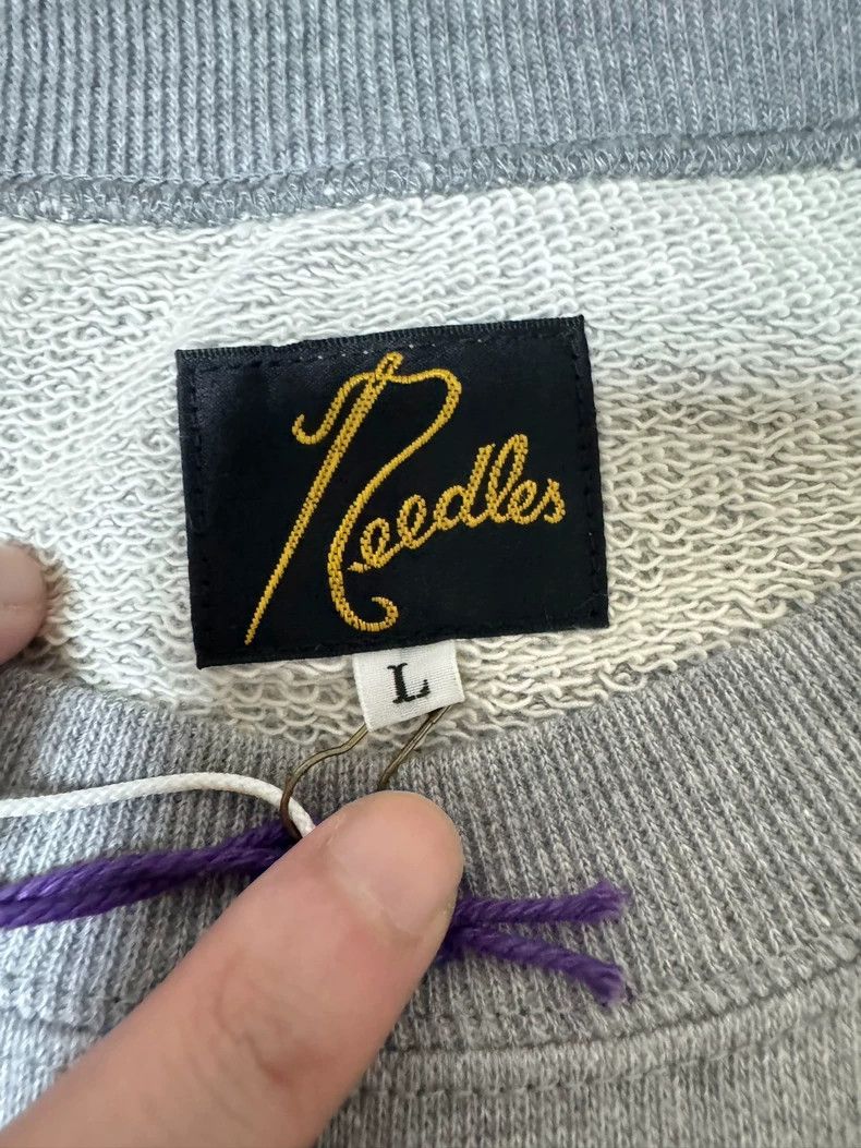Needles Needles 22AW Japan Limited Crewneck Sweatshirt - dmc Size US L / EU 52-54 / 3 - 3 Thumbnail