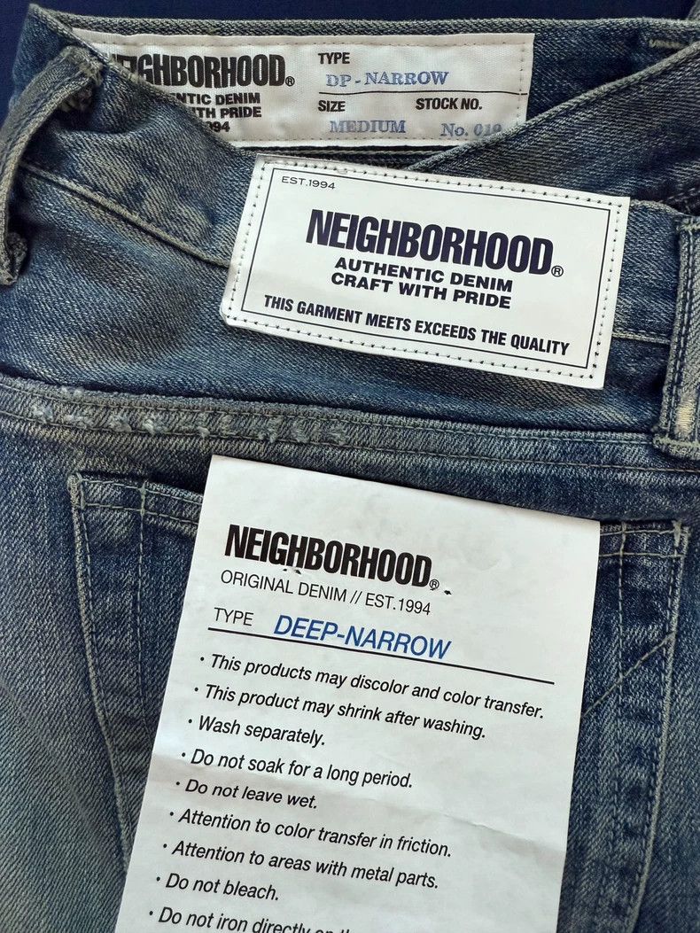 Neighborhood NEIGHBORHOOD 19SS Distressed Denim Jeans - dmc Size US 28 / EU 44 - 5 Thumbnail