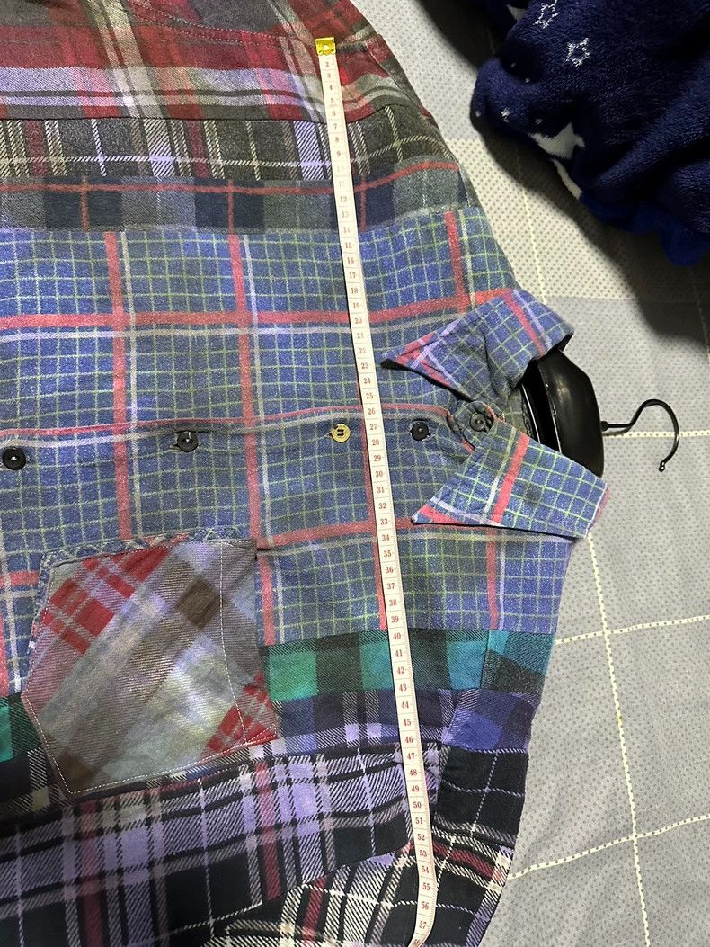Needles Needles Patchwork Tie-Dye Button-Up Shirt - dmc Size US L / EU 52-54 / 3 - 8 Thumbnail