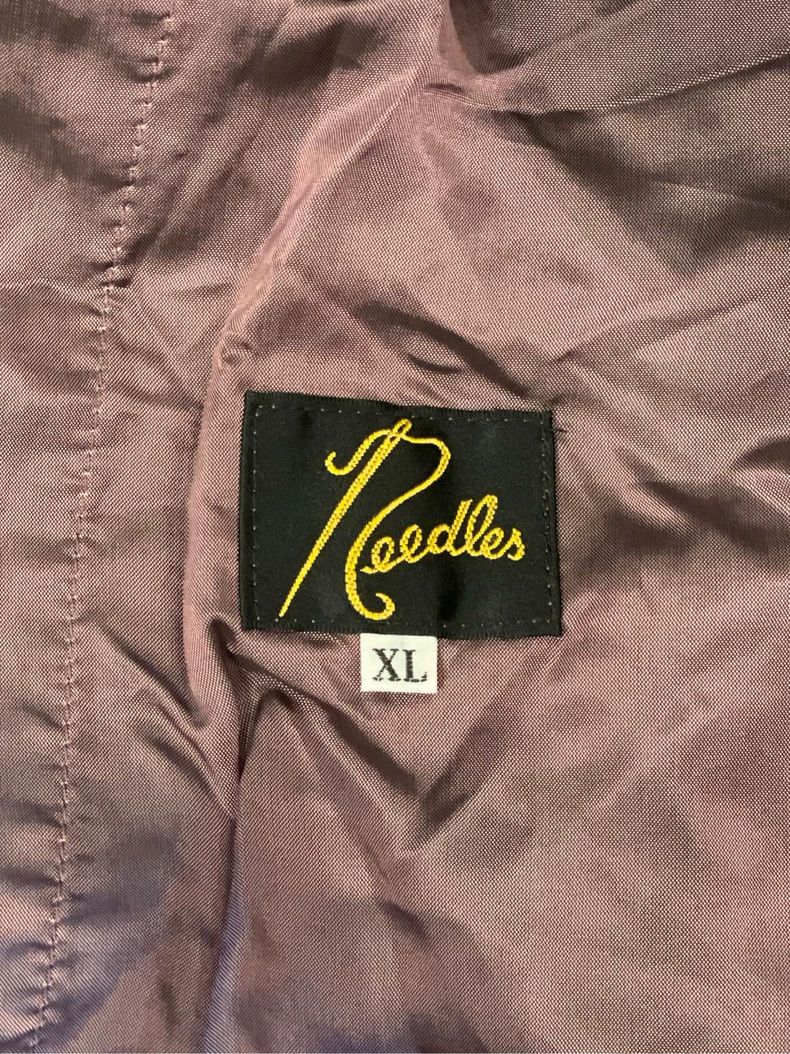 Needles Needles Green Butterfly Embroidery Velvet Wide-Leg Pants - dmc Size US 30 / EU 46 - 5 Thumbnail