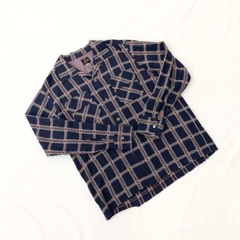 Needles Needles Checkered Button-Up Shirt - dmc Size US L / EU 52-54 / 3 - 4 Thumbnail