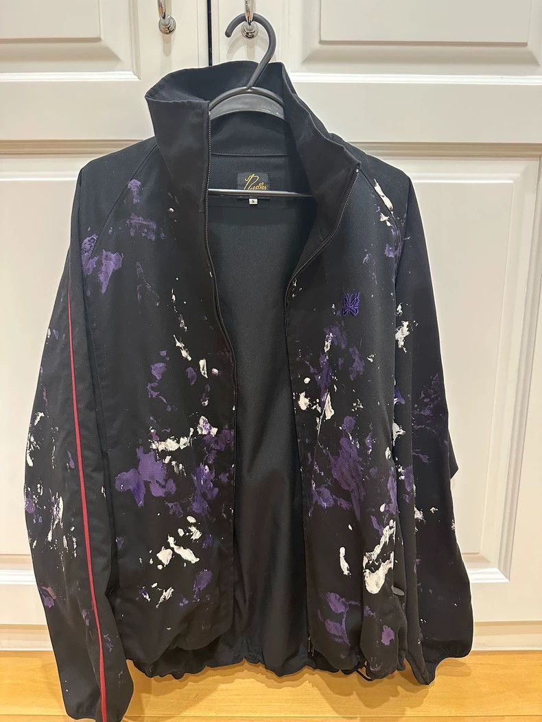 Needles Needles Women's S Purple Paint Jacket - dmc Size US S / EU 44-46 / 1 - 5 Thumbnail